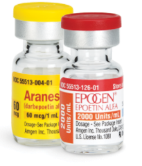 Image of vials for ARANESP® and EPOGEN®
